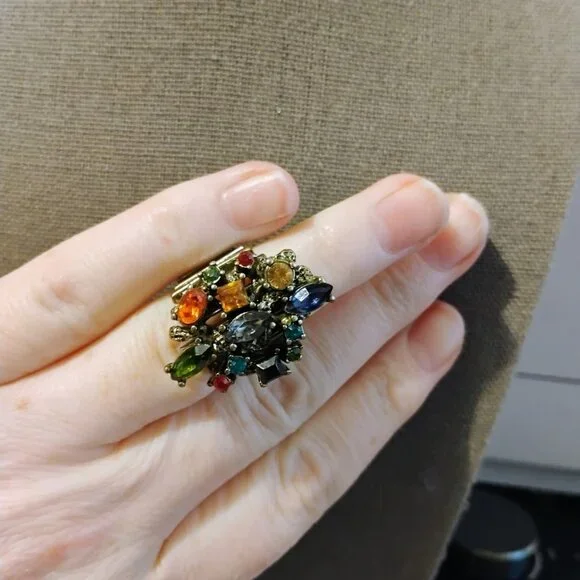 Colorful stone ring - Picture 2 of 5